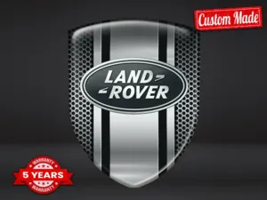 Land Rover Autocollant Silicone Qualité Pro Personnalisable Z